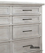 Antique white sturdy wood construction transitional chest by Furniture of America additional picture 4