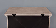 Natural tone/ beige wood grain finish transitional nightstand by Furniture of America additional picture 3