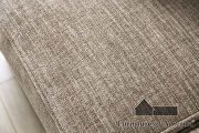 American-made taupe plush sofa additional photo 4 of 9