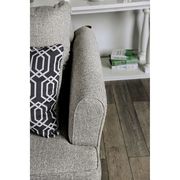 Burlap Weave Gray Contemporary Sofa by Furniture of America additional picture 7