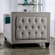 Gray Tufted US-made Transitional Sofa by Furniture of America additional picture 8