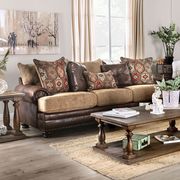 US-made oversized brown / tan casual style sofa by Furniture of America additional picture 8