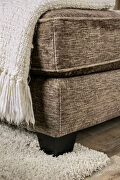 Genuinely plush taupe sectional sofa additional photo 4 of 9
