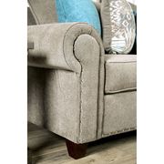 Gray Chenille Transitional Sofa made in US by Furniture of America additional picture 11