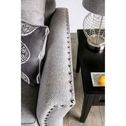 Gray Contemporary Sofa in Chenille Fabric by Furniture of America additional picture 6