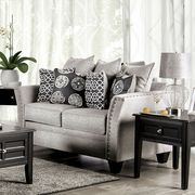 Gray Contemporary Sofa in Chenille Fabric by Furniture of America additional picture 7
