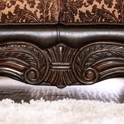 Brown/Espresso Traditional Sofa made in US by Furniture of America additional picture 6