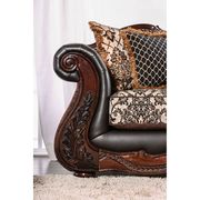 Brown/Espresso US-made Traditional Sofa by Furniture of America additional picture 4