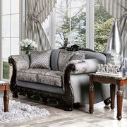Gray Traditional Oversized Sofa made in US additional photo 4 of 10