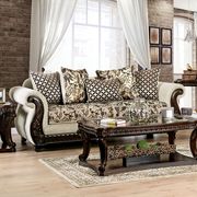 Beige/Brown Traditional Sofa by Furniture of America additional picture 4