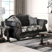 Black US-Made Traditional Sofa additional photo 2 of 2