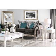 Gray/Antique White Traditional Sofa by Furniture of America additional picture 4