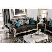 Gray/Antique White Traditional Sofa by Furniture of America additional picture 5