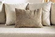 Modern-style beige chenille fabric sofa w/ sleeper by Furniture of America additional picture 8