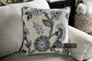 Ivory linen-like fabric transitional sofa by Furniture of America additional picture 14