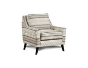 Tribal multi fabric upholstery chair by Furniture of America additional picture 2
