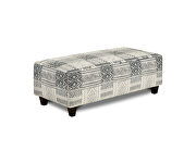 Non-obtrusive style muted colors ottoman by Furniture of America additional picture 2