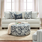 English-style rounded low-profile arms ivory-colored sofa by Furniture of America additional picture 2