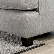 Charcoal Chenille Fabric US-made Transitional Sofa by Furniture of America additional picture 10