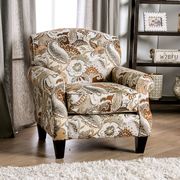 Mocha Chenille Transitional Sofa Made in US by Furniture of America additional picture 8
