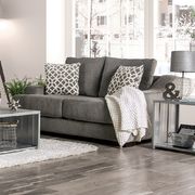 Gray adrian contemporary sofa made in us by Furniture of America additional picture 2
