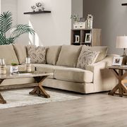 Beige US-made Oversized Contemporary Sectional by Furniture of America additional picture 5