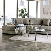 Light Gray US-made Contemporary Sectional by Furniture of America additional picture 3