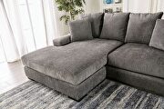 Deep seating and an oversized chaise sectional sofa by Furniture of America additional picture 4