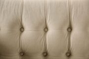 Tuxedo style plush velvet upholstery sofa additional photo 3 of 6