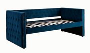 Navy tufted sides daybed w/ trundle additional photo 4 of 6