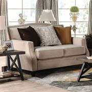 Transitional style made in US living room loveseat by Furniture of America additional picture 2