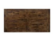 Sturdy rustic oak wood table by Furniture of America additional picture 3