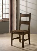 Sturdy rustic oak wood table by Furniture of America additional picture 7