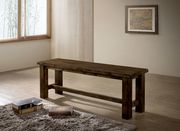 Sturdy rustic oak wood table by Furniture of America additional picture 8