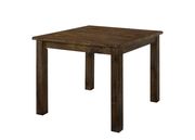 Rustic oak strudy pub style table by Furniture of America additional picture 3