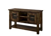 Rustic oak strudy pub style table by Furniture of America additional picture 4
