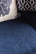 Deep navy fabric nailhead trim casual sofa by Furniture of America additional picture 2