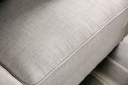 Ivory chenille nailhead trim sloped arms sofa by Furniture of America additional picture 8