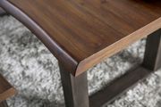 Solid wood contemporary dining table by Furniture of America additional picture 6
