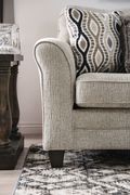 Chenille transitional US-made light gray sofa additional photo 5 of 6