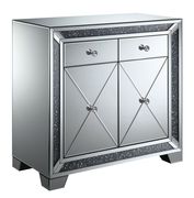 Mirrored wall cabinet / display / console by Furniture of America additional picture 3