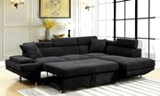 Contemporary adjustable arms sectional sofa additional photo 2 of 6