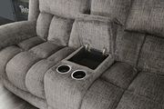 Gray flannelette fabric oversized recliner sectional by Furniture of America additional picture 7