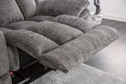 Gray flannelette fabric oversized recliner sectional by Furniture of America additional picture 10