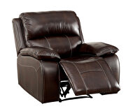 Superior comfort and relaxation recliner chair by Furniture of America additional picture 4