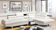 2pcs sectional in contemporary style additional photo 2 of 4