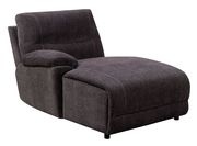 Recliner gray fabric sectional w/ console additional photo 4 of 6