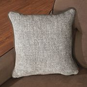 Reversible design brown chenille fabric sectional by Furniture of America additional picture 5