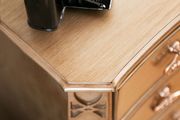 Brushed gold finish glam style nightstand by Furniture of America additional picture 2