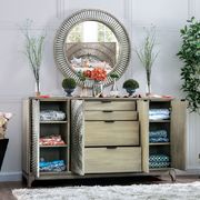 Antique gray dresser by Furniture of America additional picture 2